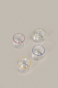 SET OF 4 GLASSES